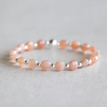 Load image into Gallery viewer, 6mm Sunstone II - Silver