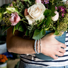 Load image into Gallery viewer, 4mm Angelite - Silver