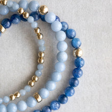 Load image into Gallery viewer, 6mm AAA Kyanite - Gold