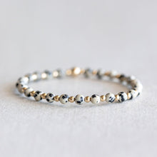 Load image into Gallery viewer, 4mm Dalmation Jasper - Gold