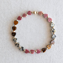 Load image into Gallery viewer, 6mm Summer Hearts - Gold