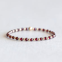 Load image into Gallery viewer, 4mm Garnet - Gold