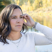 Load image into Gallery viewer, 5mm Iolite - Silver