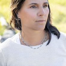 Load image into Gallery viewer, Dainty Labradorite Necklace - Silver