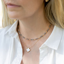 Load image into Gallery viewer, Dainty Labradorite Necklace - Gold