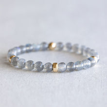 Load image into Gallery viewer, 6mm Labradorite - Gold