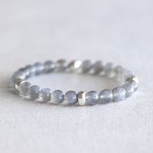 Load image into Gallery viewer, 6mm Labradorite - Silver