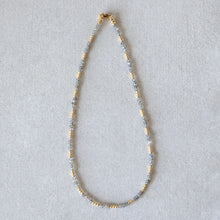 Load image into Gallery viewer, Dainty Labradorite Necklace - Gold