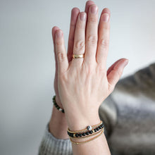 Load image into Gallery viewer, 3mm Gold Dainty Yin Yang