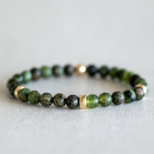 Load image into Gallery viewer, 6mm Chrysoprase - Gold