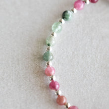 Load image into Gallery viewer, 4mm Tourmaline - Silver