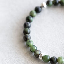 Load image into Gallery viewer, 6mm Chrysoprase - Silver