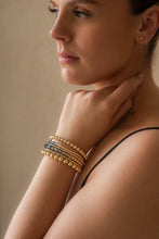 Load image into Gallery viewer, 3mm Nicolette Sapphire - Gold