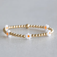 Load image into Gallery viewer, 4mm Gold Daisy Bloom