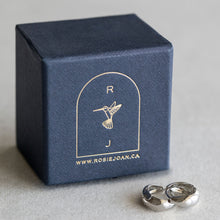 Load image into Gallery viewer, Everyday Huggie Hoops - White Gold