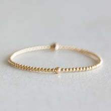 Load image into Gallery viewer, 2mm Gold Dainty Mirror ball