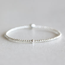 Load image into Gallery viewer, 2mm Silver Dainty Mirror ball