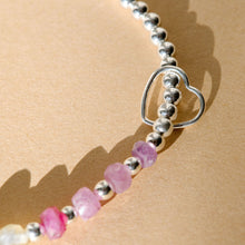 Load image into Gallery viewer, Floating heart add-on - Silver