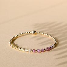 Load image into Gallery viewer, 3mm Michelle Sapphire - Gold