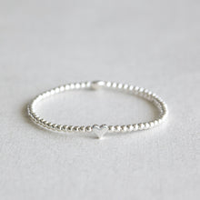 Load image into Gallery viewer, 3mm Silver Dainty Heart
