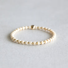 Load image into Gallery viewer, Natural Fossil Heishi - Gold