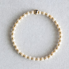 Load image into Gallery viewer, Natural Fossil Heishi - Gold