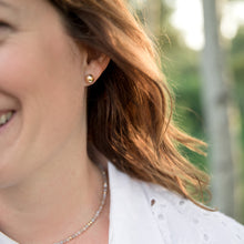 Load image into Gallery viewer, 8mm Gold Filled Ball Stud earrings