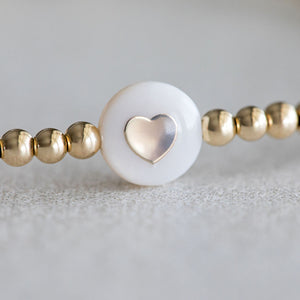 3mm With all my heart - Gold