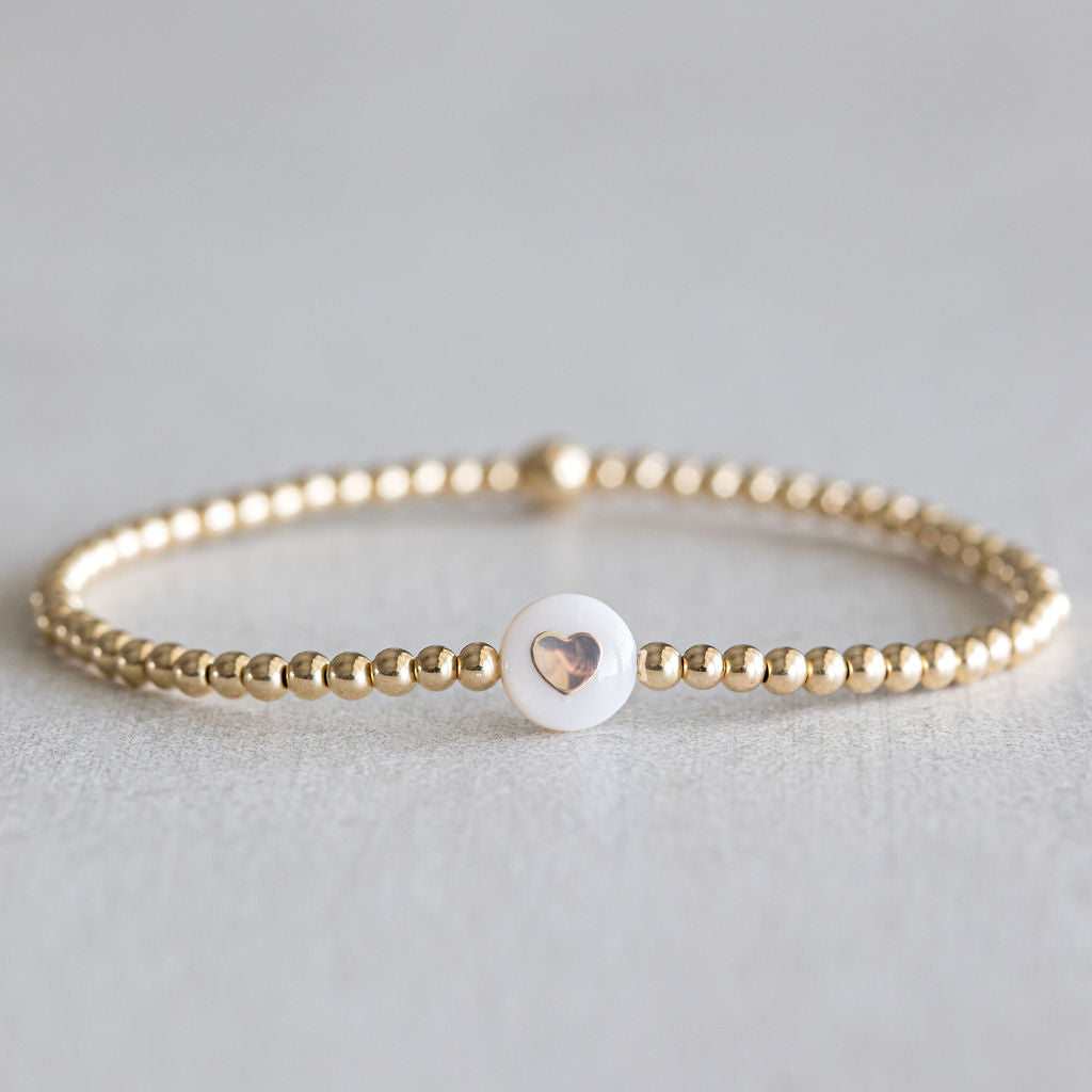 3mm With all my heart - Gold
