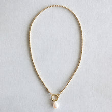 Load image into Gallery viewer, Necklace - Pearl Drop Gold
