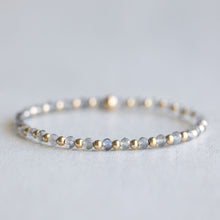 Load image into Gallery viewer, 4mm Labradorite - Gold
