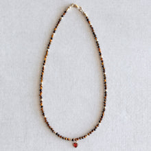 Load image into Gallery viewer, Dainty Tiger's Eye Necklace - Gold
