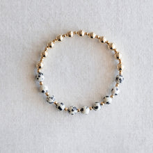 Load image into Gallery viewer, 6mm Dalmation Jasper - Gold

