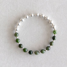 Load image into Gallery viewer, 6mm Diopside - Silver
