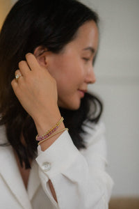 3mm Rosalie Sapphire - Gold