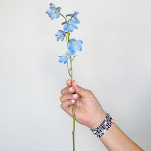 Single - Sodalite Heishi Daisy