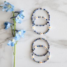Load image into Gallery viewer, SET - Blue Spot Jasper Heishi Daisy
