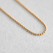 Load image into Gallery viewer, NECKLACE - 16&quot; Ball Chain - Gold
