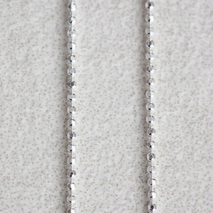 NECKLACE - 16" Diamond Cut Chain