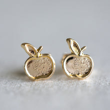 Load image into Gallery viewer, Apple Earrings - Gold
