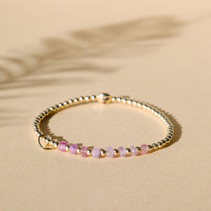 Floating heart add-on - Gold