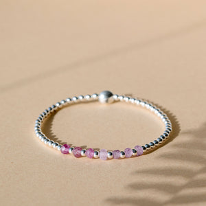 3mm Rosalie Sapphire - Silver