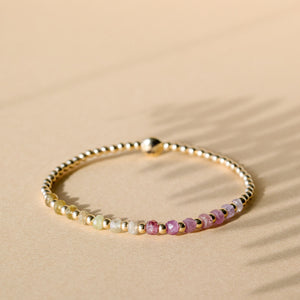 3mm Michelle Sapphire - Gold