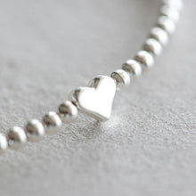 Load image into Gallery viewer, 3mm Silver Dainty Heart
