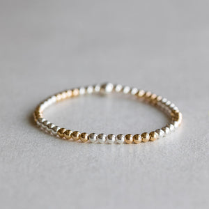 4mm Mixed Gold | Silver