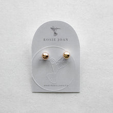 Load image into Gallery viewer, 8mm Gold Filled Ball Stud earrings
