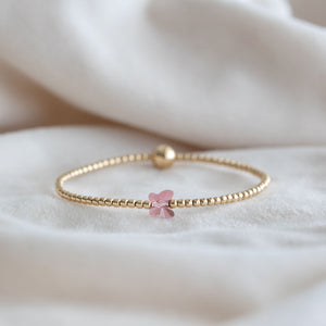 KIDS - Swarovski Butterfly Bracelet Stretch