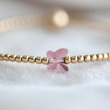 Load image into Gallery viewer, KIDS - Swarovski Butterfly Bracelet Stretch
