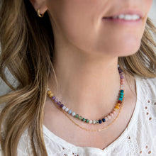 Load image into Gallery viewer, NECKLACE - 16&amp;18&quot; Paperclip gold-filled chain
