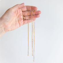 Load image into Gallery viewer, NECKLACE - 16&quot; Snake gold-filled chain
